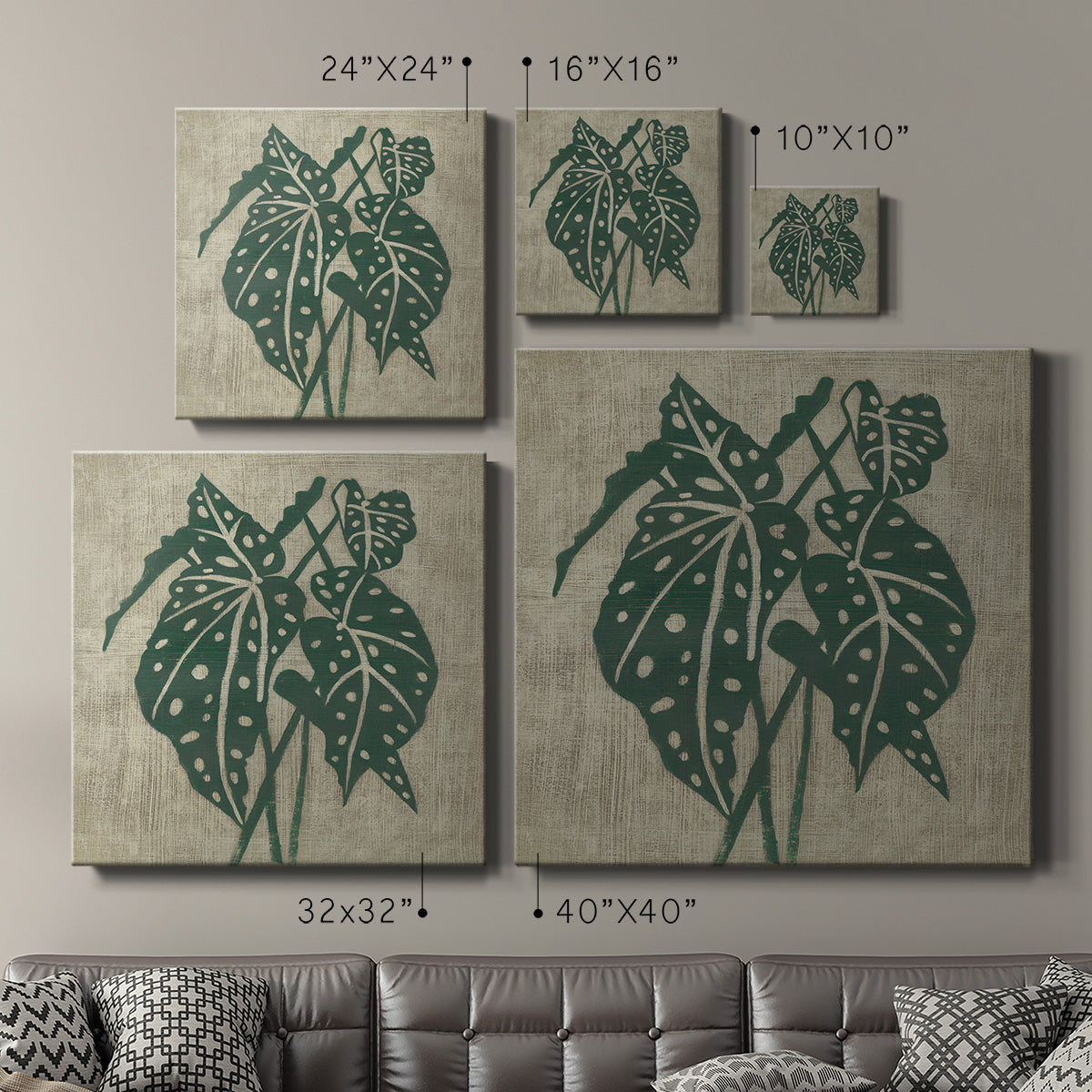 Vintage Greenery II-Premium Gallery Wrapped Canvas - Ready to Hang