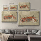 Vintage Red Premium Gallery Wrapped Canvas - Ready to Hang