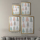 Christmas Tree Sketchbook II - Modern Framed Canvas Print