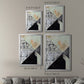 Tiles & Texture Abstract Angles I - Modern Framed Canvas Print