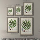 Size comparison chart for a set of two gray barnwood framed canvas prints.
