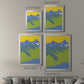 Bright Glacial Lake II - Modern Framed Canvas Print