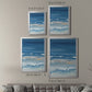 Coastal Colors I - Modern Framed Canvas Print