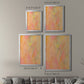 Peach Bliss III - Modern Framed Canvas Print