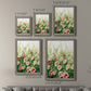 Size comparison chart for a set of two gray barnwood framed canvas prints.