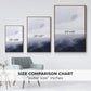 Above the Clouds - Floater Framed Canvas Print