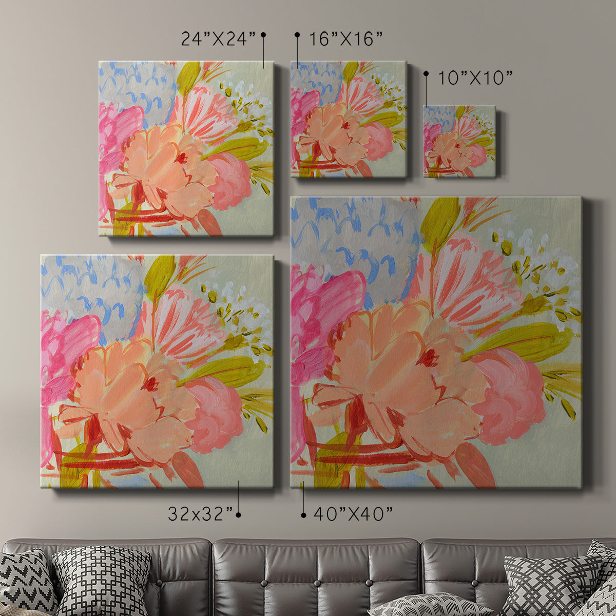 Bright Florist II - Canvas Art Print