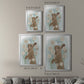 Rabbit In Dandylions - Modern Framed Canvas Print