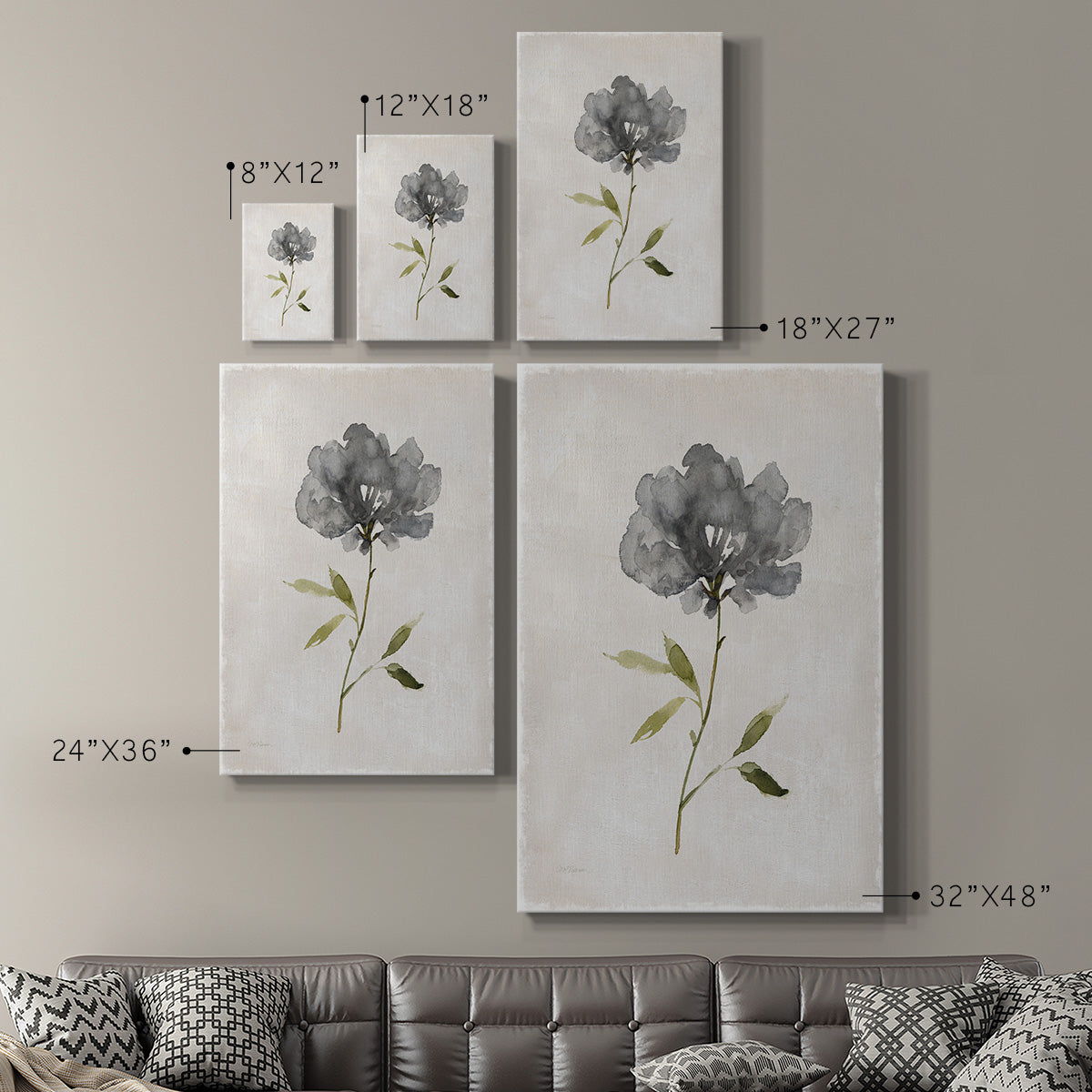 Botanical Beauty I Premium Gallery Wrapped Canvas - Ready to Hang