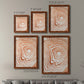 Wood Grain Suminagashi I - Premium Framed Canvas 2 Piece Set - Ready to Hang