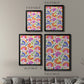 Love Loudly Collection E - Modern Framed Canvas Print