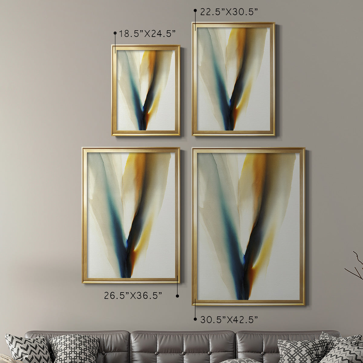 Surreal Tendencies - Modern Framed Canvas Print