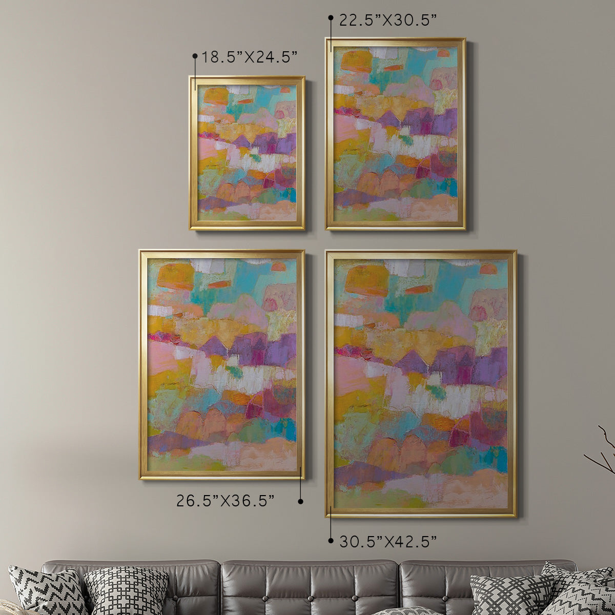 Kindill I - Modern Framed Canvas Print