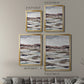 Muted Earth Layers II - Modern Framed Canvas Print