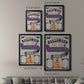 Carnival Sign - Modern Framed Canvas Print