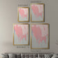 Blushing Abstract II - Modern Framed Canvas Print