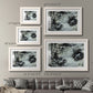Black & White Chinois I - Barnwood Framed Art Print