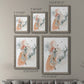 Size comparison chart for a set of two gray barnwood framed canvas prints.