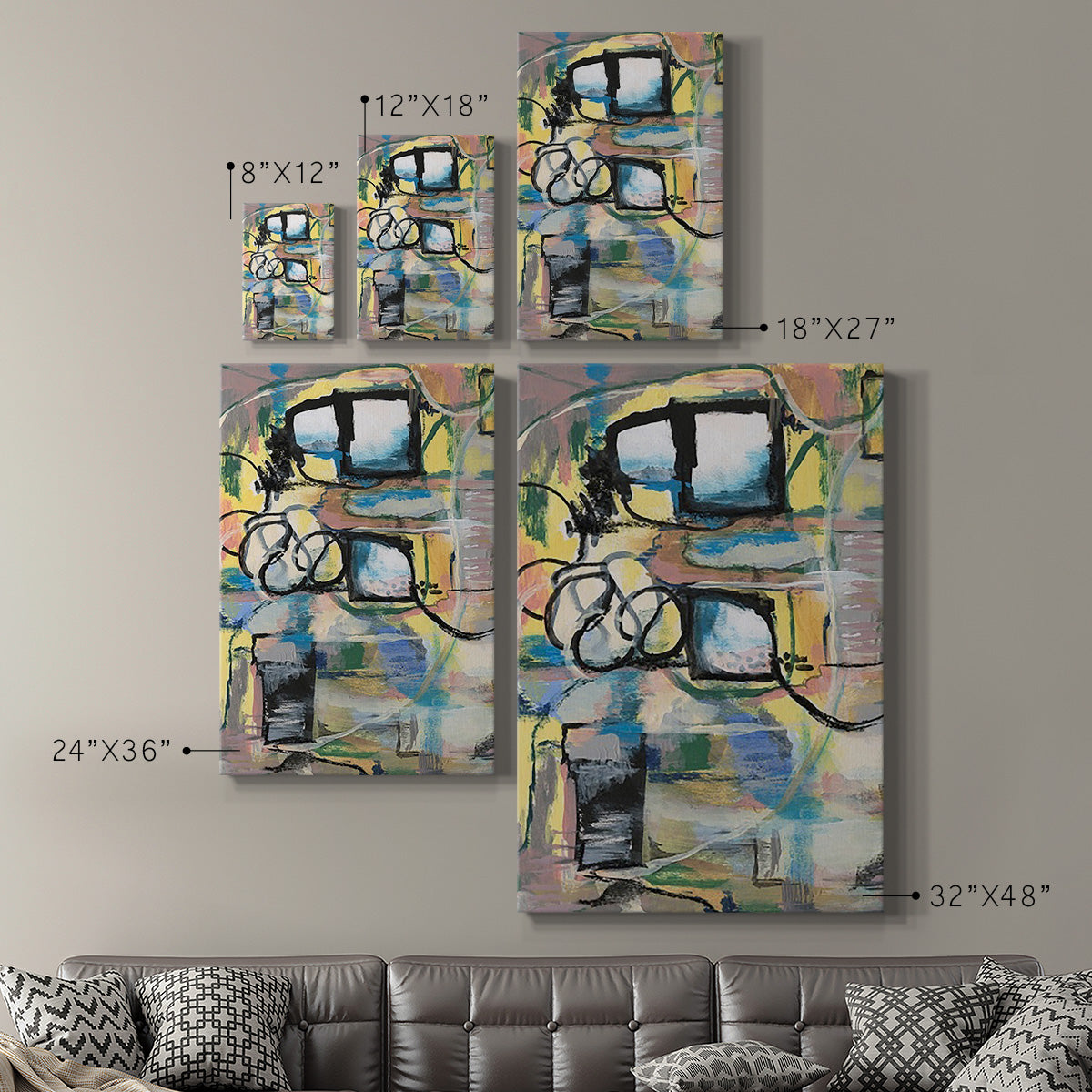 Memory Screen I - Canvas Art Print