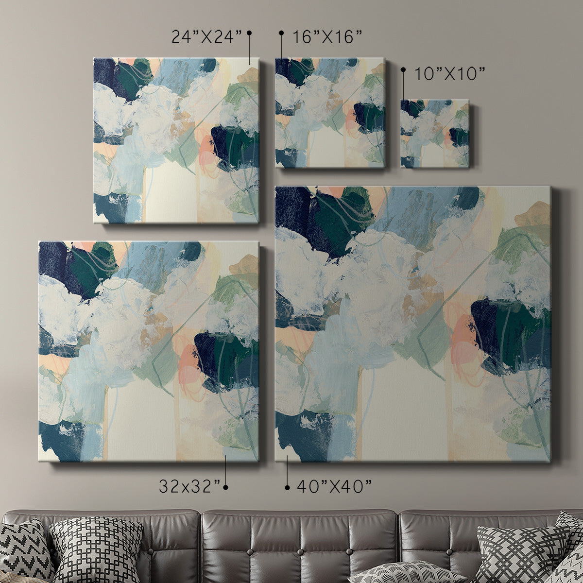 Cloud Gesture I - Canvas Art Print