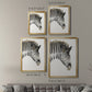 Zebra Stripes - Modern Framed Canvas Print