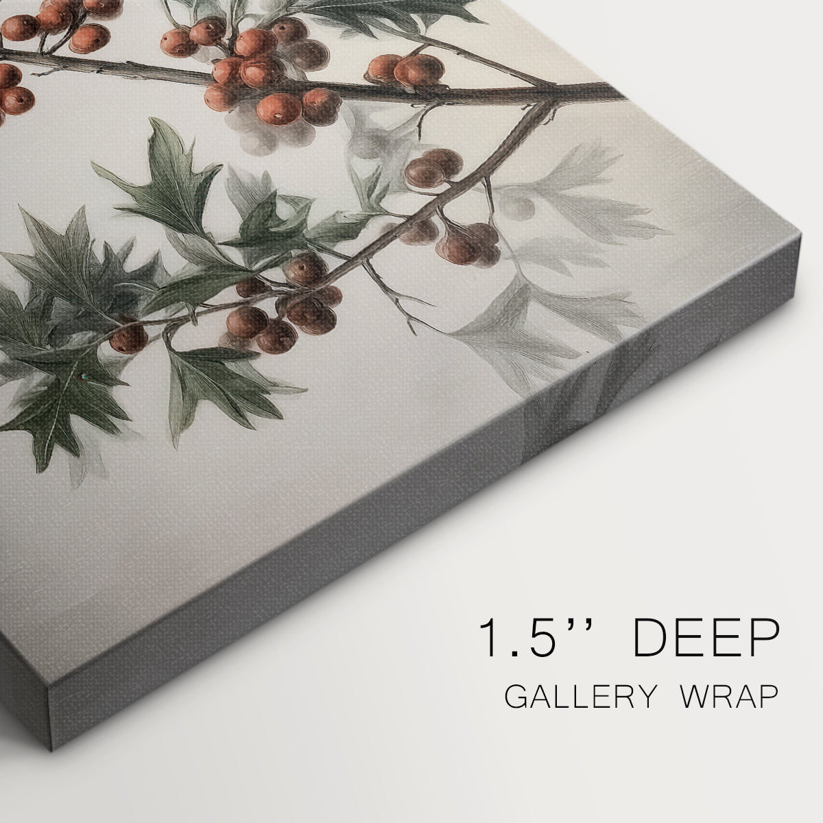 Golden Snow at Eve - Canvas Art Print