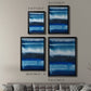 Deep Blue Shore II - Modern Framed Canvas Print