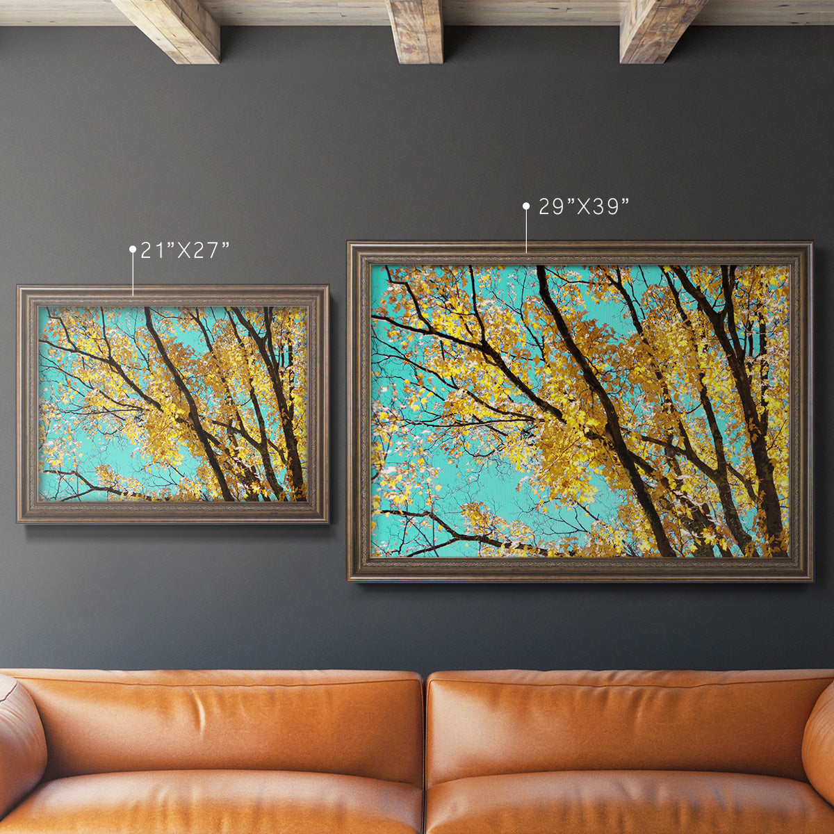 Autumn Tapestry IV Premium Framed Canvas- Ready to Hang