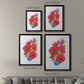 Brilliant Poppies I - Modern Framed Canvas Print