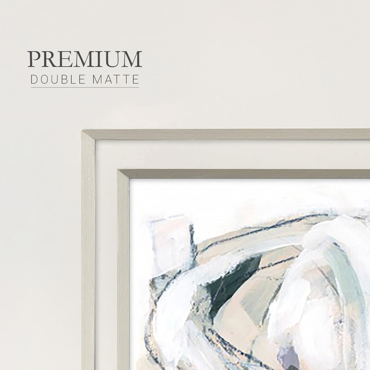 Arctic Helix II - Double Matboard Framed Print