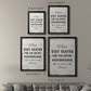 Please Stay Seated - Modern Framed Canvas Print