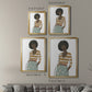 Fashion Vignette II - Modern Framed Canvas Print