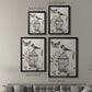 Vintage Menagerie II - Modern Framed Canvas Print