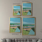 Bright Colored Countryside I - Modern Framed Canvas Print