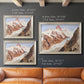 Schreckhorn, Eismeer - Ornate Framed Canvas Print