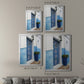 Morocco Door - Modern Framed Canvas Print