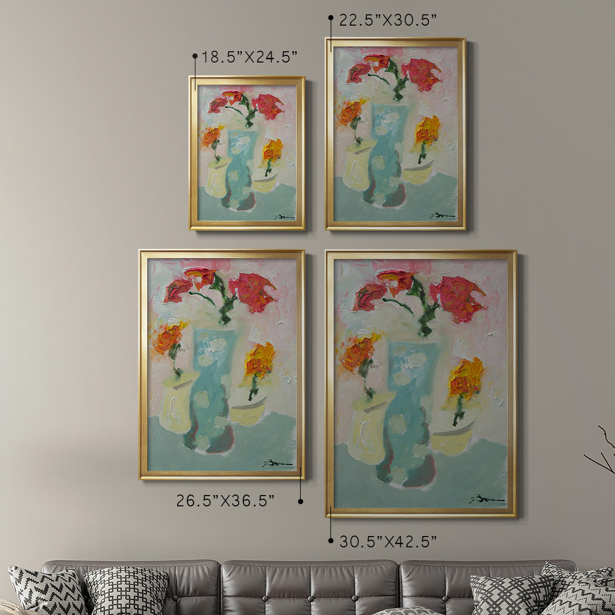 The Matriarch - Modern Framed Canvas Print
