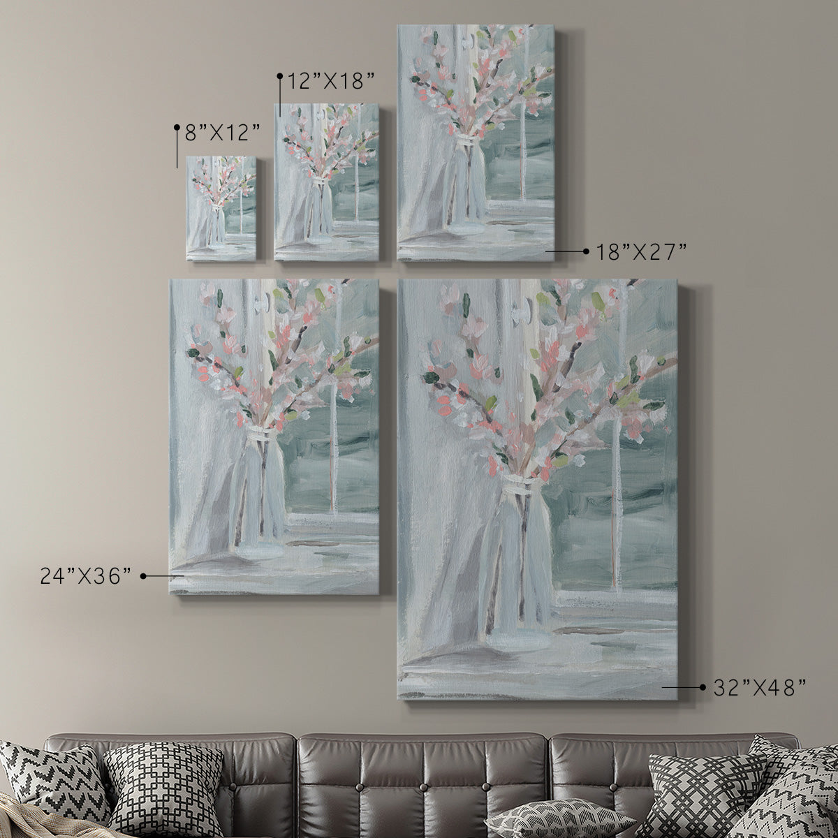 Spring Sunlight I Premium Gallery Wrapped Canvas - Ready to Hang