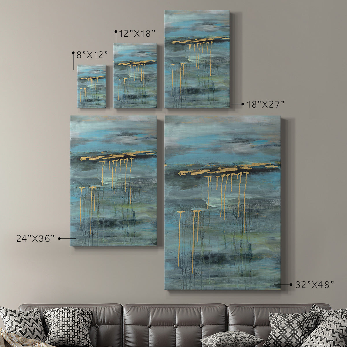 Distant Shores I - Canvas Art Print