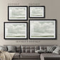 Gray Stone Sky III Premium Framed Print - Ready to Hang