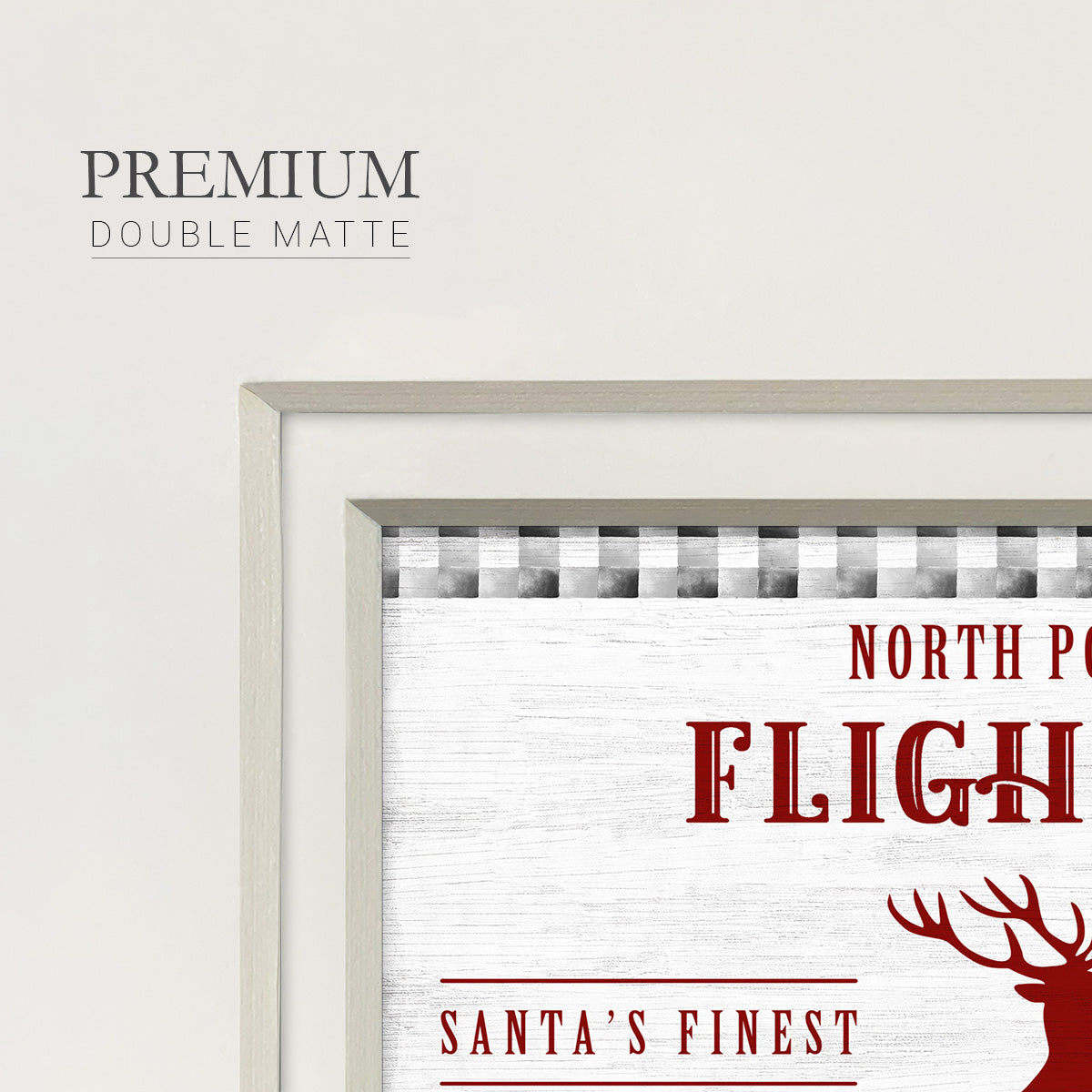 Flight School Premium Framed Print Double Matboard