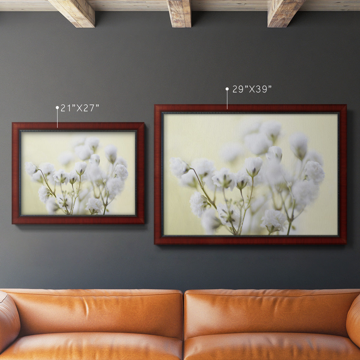 Baby's Breath Study IV Premium Framed Canvas- Ready to Hang