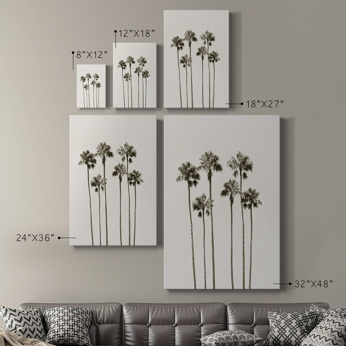Palm Getaway - Canvas Art Print