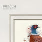 Pheasant Splash 5 Premium Framed Print Double Matboard