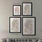 Greek Busts IV - Modern Framed Canvas Print