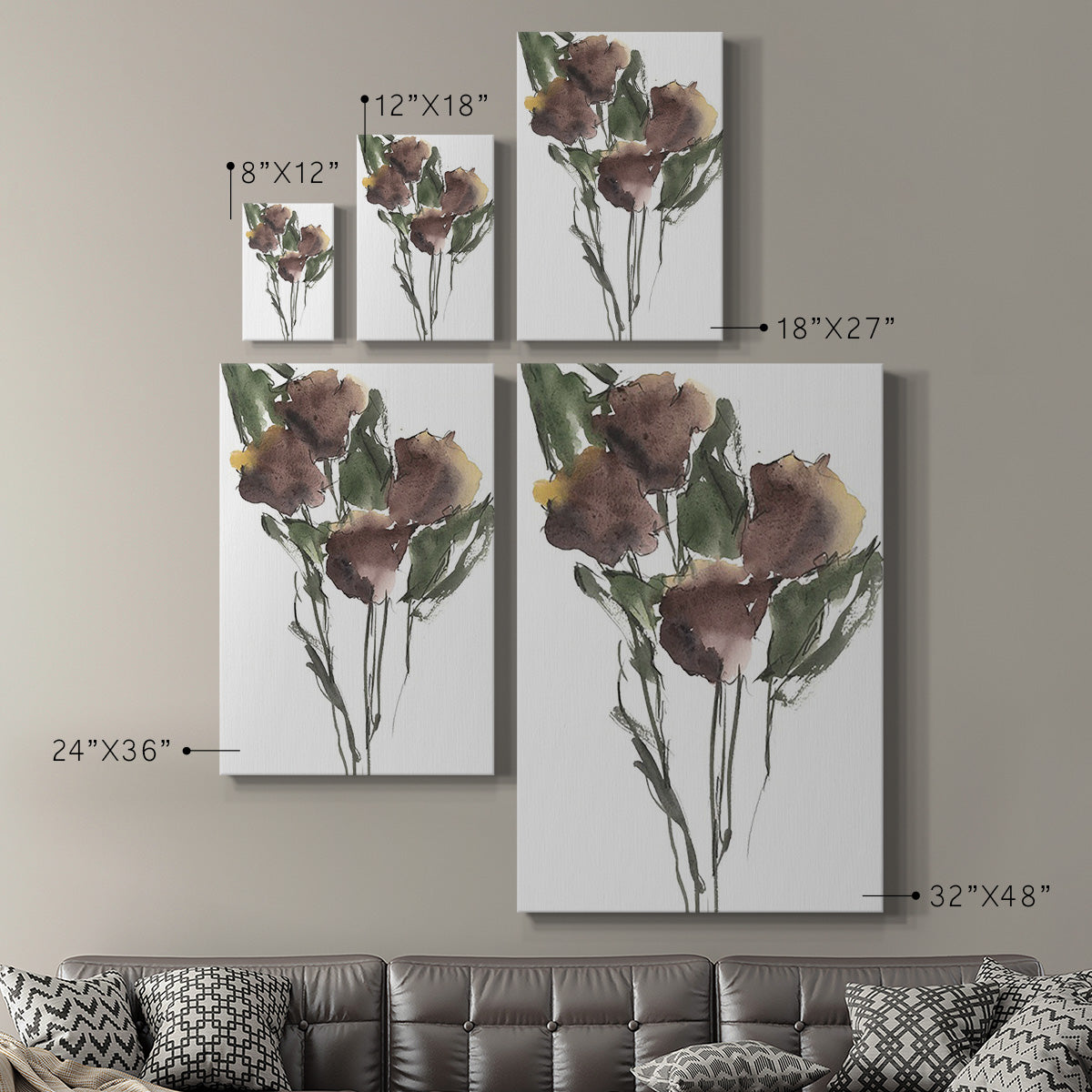 Growing Wild I - Canvas Art Print