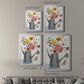 Watering Can Bouquet II - Modern Framed Canvas Print