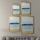 Watercolor Ocean Horizon II - Modern Framed Canvas Print