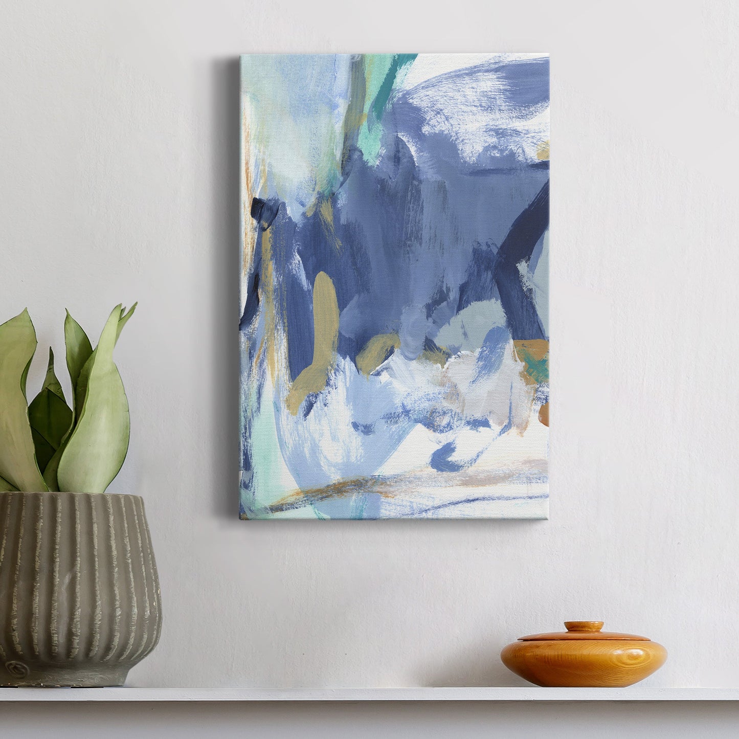 Blue Room II Premium Gallery Wrapped Canvas - Ready to Hang