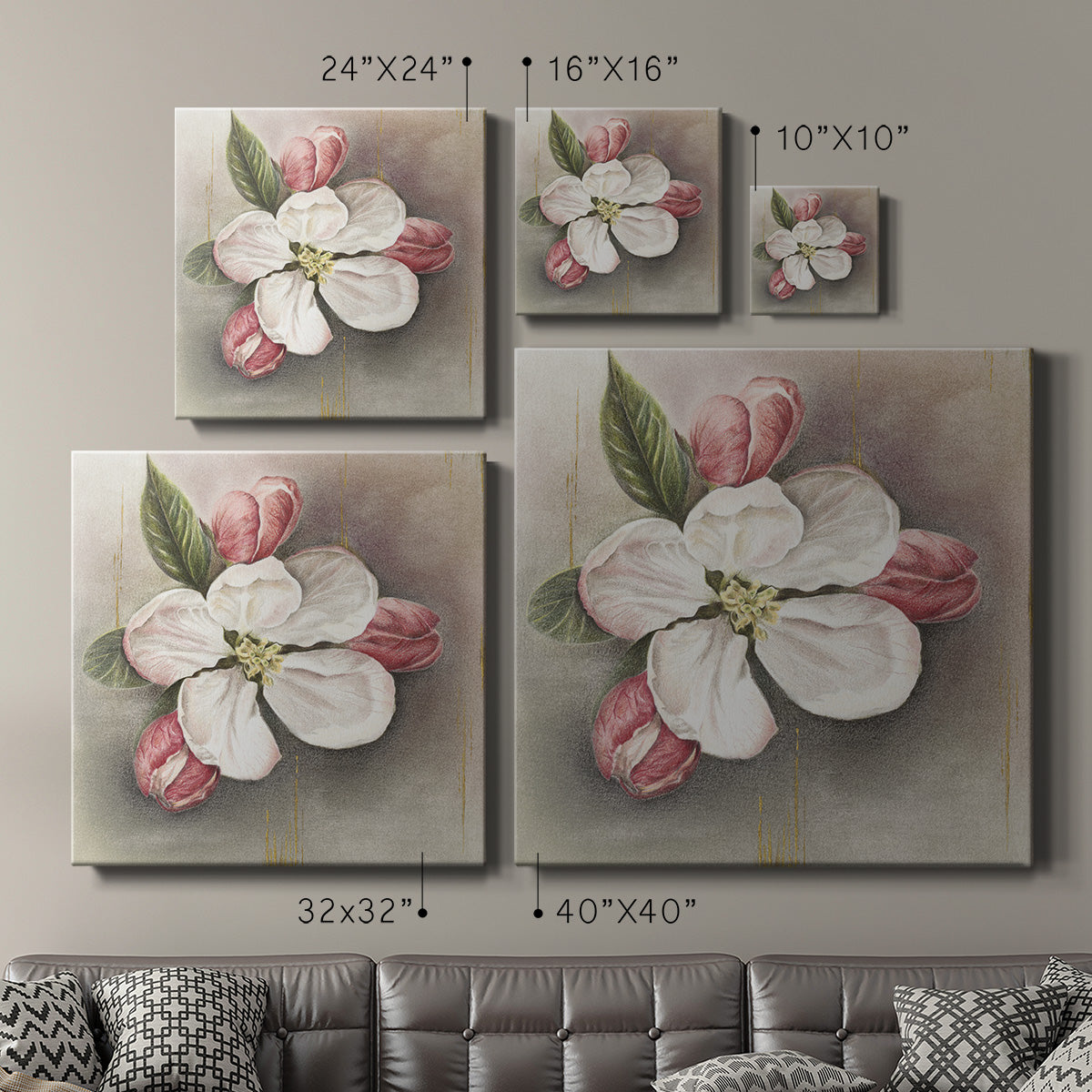 Enlightenment Blossom II - Canvas Art Print